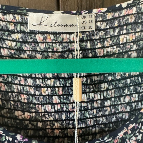 NEW✨Smocked Flutter Sleeve Floral Dress - Picture 8 of 8